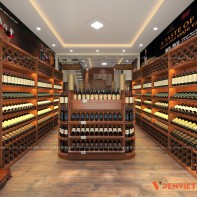 Thiết kế showroom rượu nhập